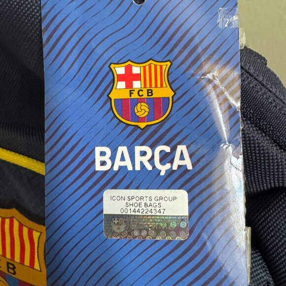 Icon Sports FC Barcelona Backpack with Soccer Ball Compartment - Picture 10 of 10
